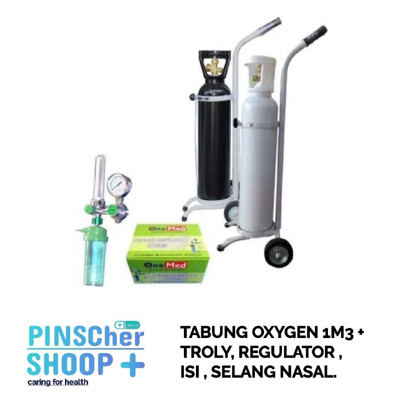 TABUNG O2 MEDIS PAKET KOMPLIT / LENGKAP