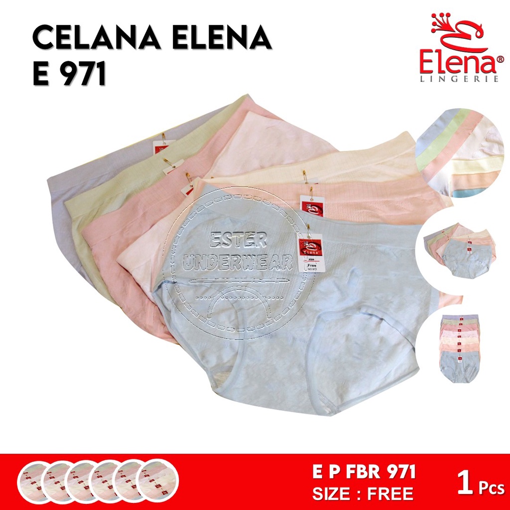 Celana Dalam Wanita ELENA E 971F isi 1Pcs