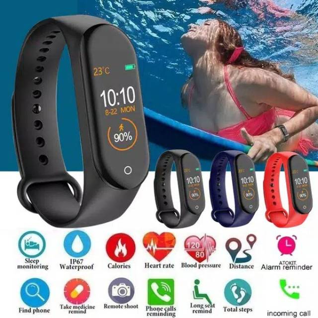 Smart Watch M4 / M7 M 7 smartwatch m4 Like Mi Band 4/ M 4 Smart Band SPORT