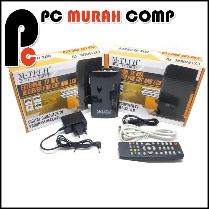 Jual Tv Tuner Combo MTech External Tv Box Reciver For Crt & Lcd