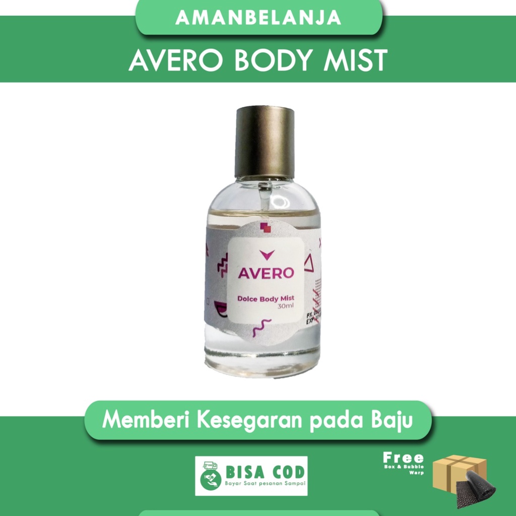 AVERO Parfume Body Mist - Dolce Sweet 30ml