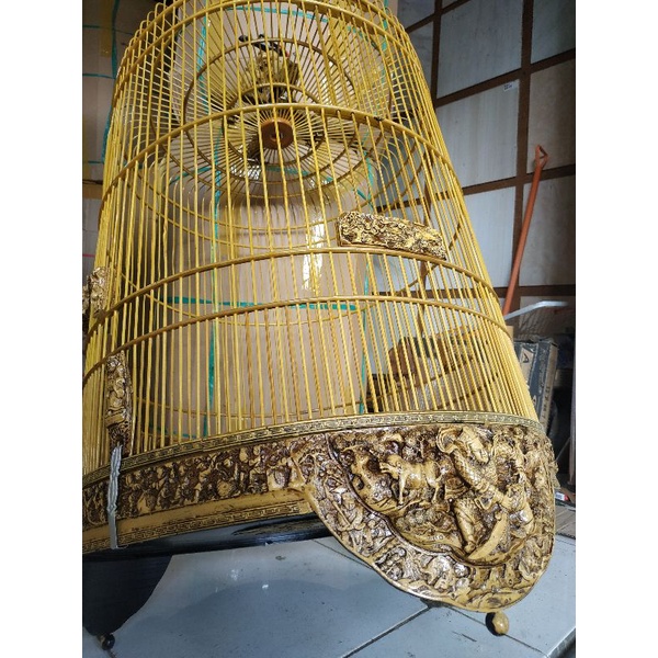 sangkar fiber / sangkar ukir / sangkar murai batu / sangkar murai / kandang murai / sangkar akrilik 