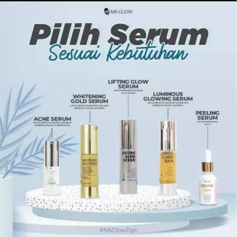 WHITENING GOLD SERUM MS GLOW / MS GLOW SERUM GOLD