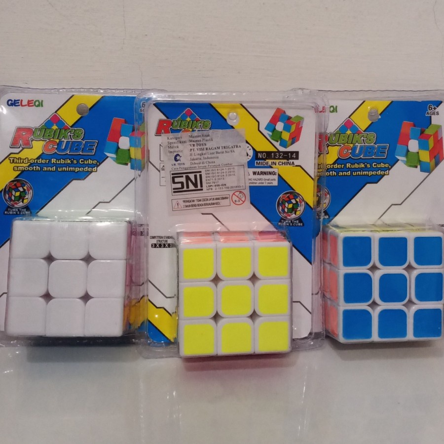 Mainan Rubik Cube 3x3 import - Mainan Edukatif