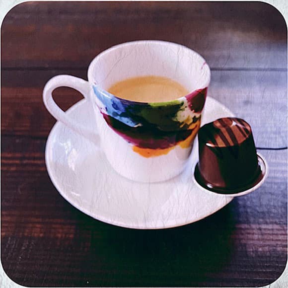 

Ds0Ds1D Nespresso Cocoa Truffle Coffee Capsule, Kapsul Kopi - 10 Capsules Ds20X11