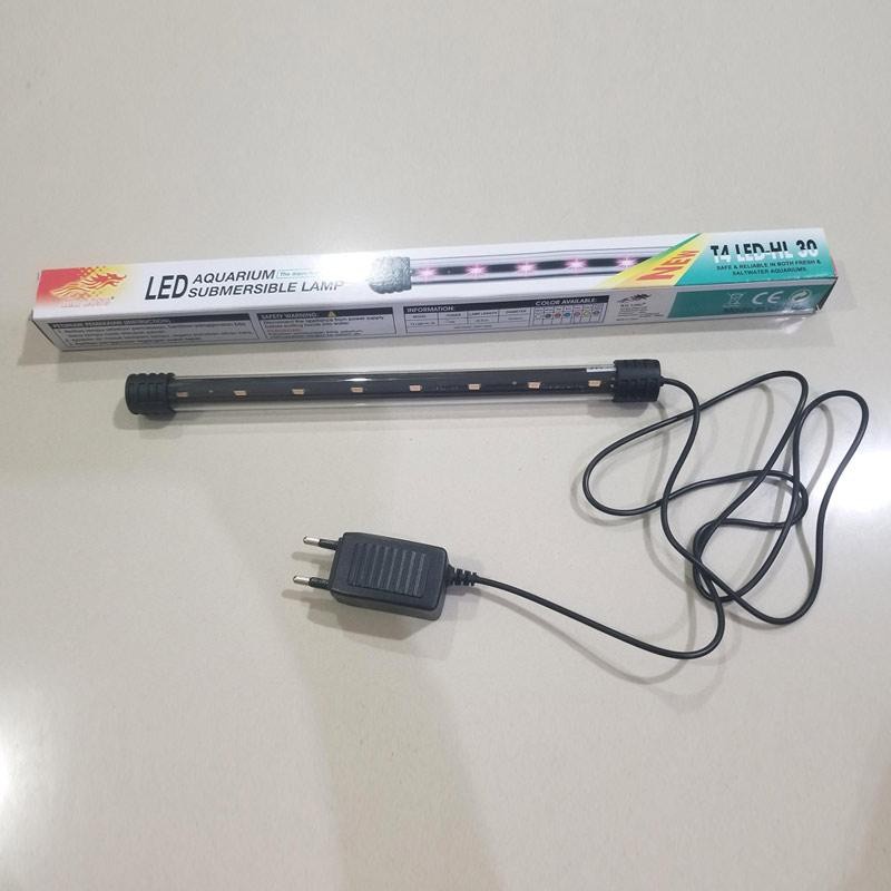 Lampu Led Celup Aquarium Aquascape Akuarium RTC-600-T4-LED 30CM,40CM