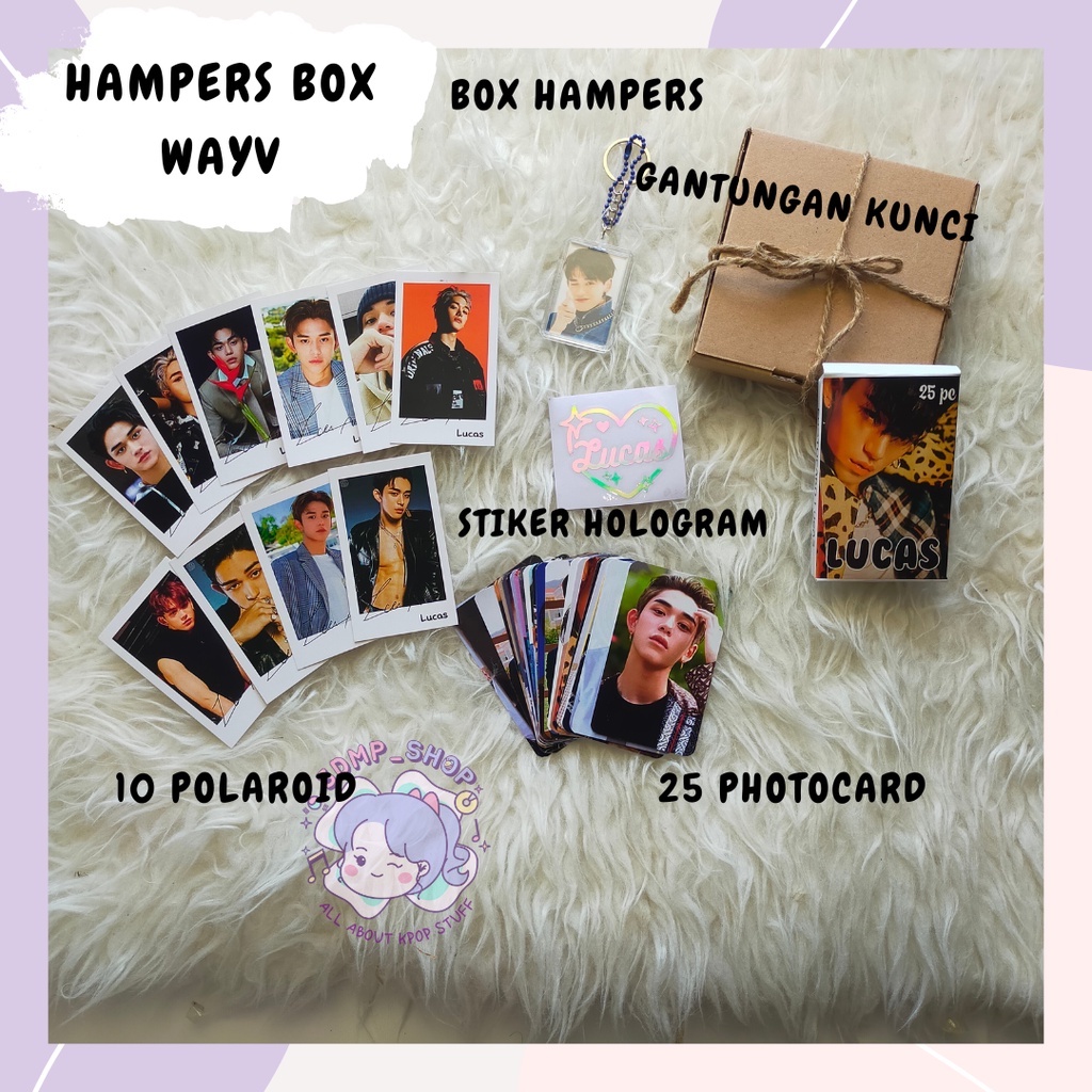 Hampers box WayV fankit bucin