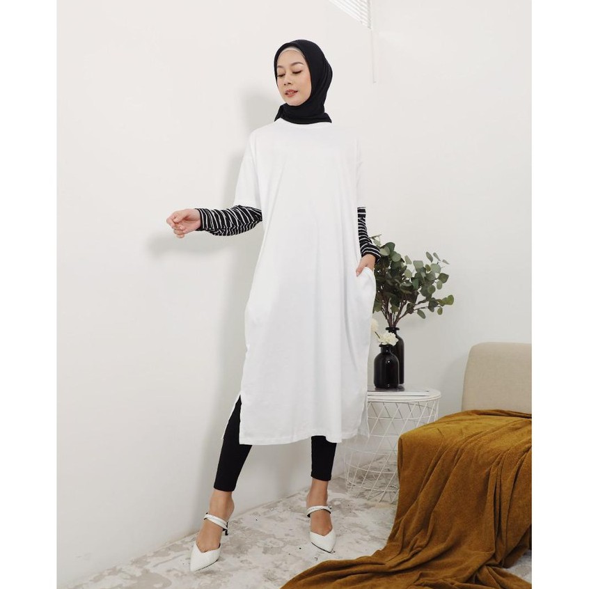 Radwah - Dablina Top Stripe - Atasan Wanita | Shopee Indonesia