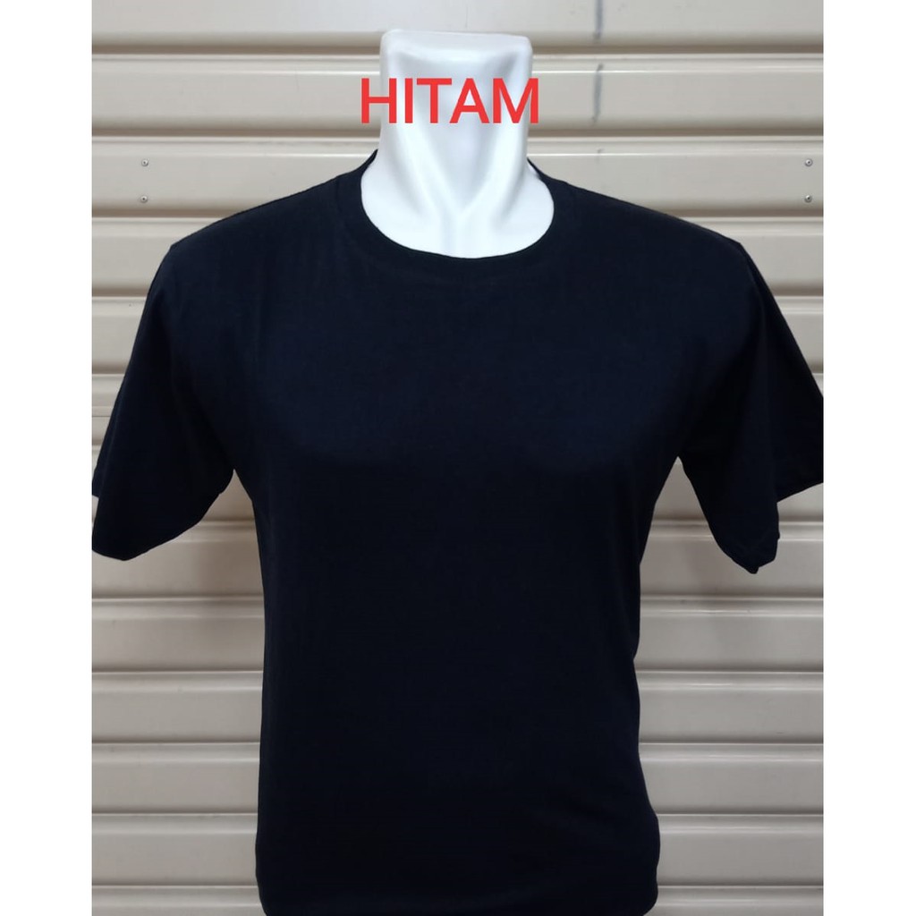 KAOS POLOS COTTON COMBED 30S 100% KATUN PREMIUM