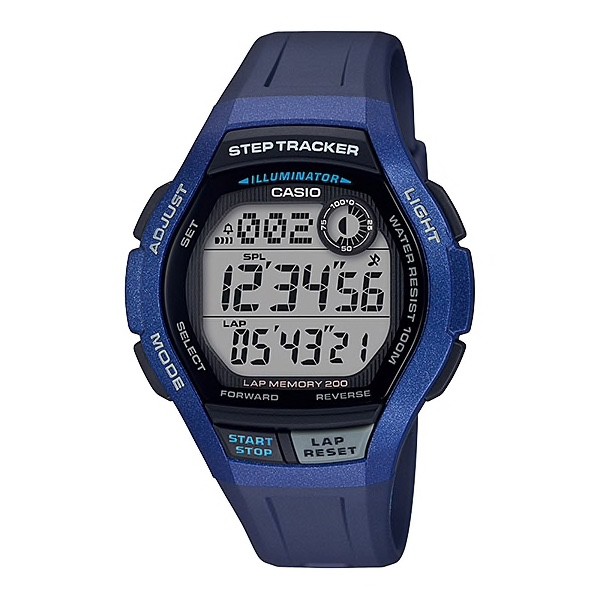 JAM TANGAN PRIA CASIO WS-2000H-2A ORIGINAL - WS2000H BIRU