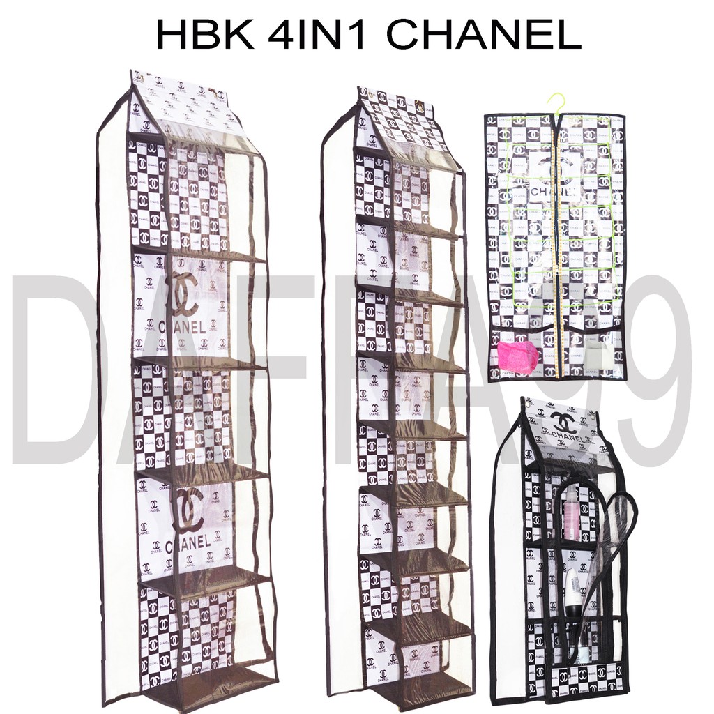 (PRG) PAKET Rak Gantung KARAKTER (Tas+Sepatu+Jilbab+Serbaguna) - HSO HBO HJO HHZ