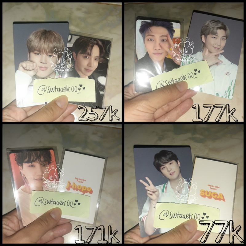 PC BTS READY BUTTER SUGA POB NAMJOON JIMIN 8/8