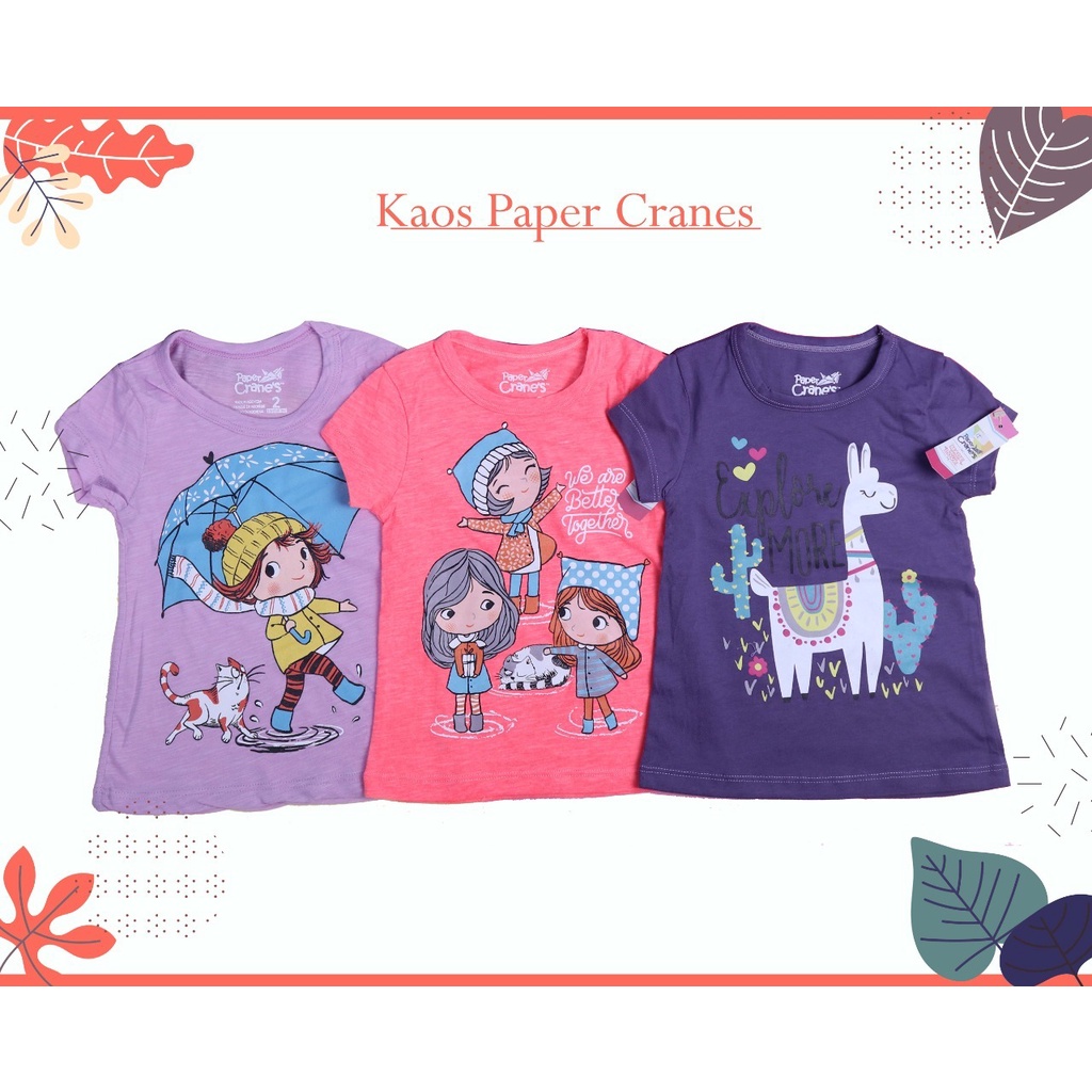 KAOS BAYI PEREMPUAN PAPER CRANE 6-24BLN