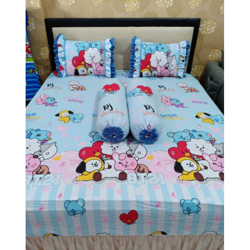 sprei karet /sprei karakter /sprei anak