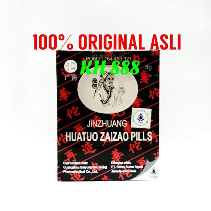 

Obat China Cina Jinzhuang Huatuo zaizao Pill - Obat stroke,membantu sirkulasi darah Sinshe