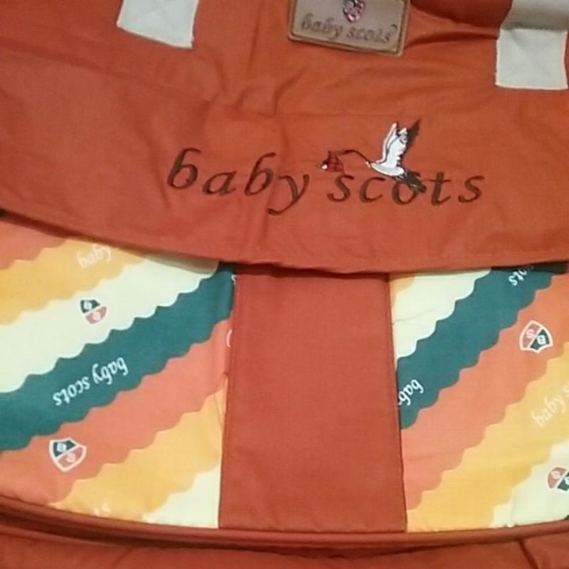 jnd BST4301,TAS BAYI BABY SCOTS ,DIAPERS BAG DIAGONAL SERIES