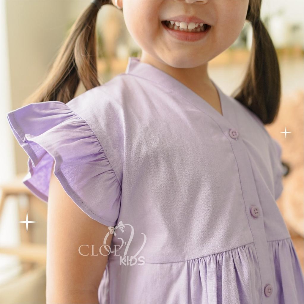 CLOEVKIDS - Jennie Dress Anak Perempuan