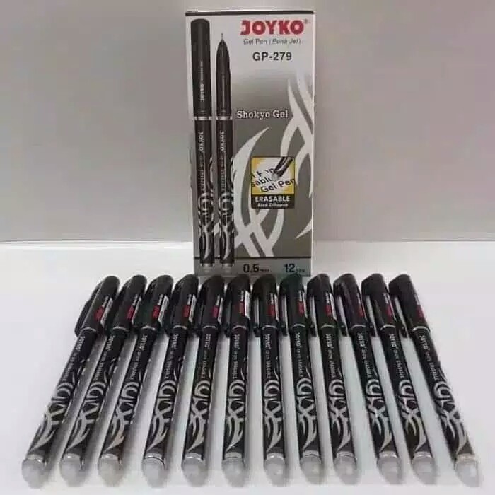 

Pulpen Bisa Dihapus Joyko Erasable Bollpoint Gel 1PCS Pulpen Di Hapus