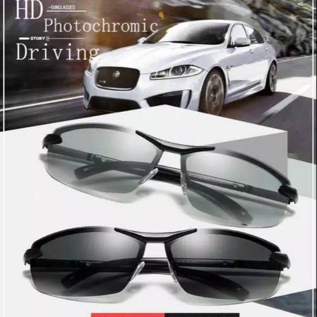 ORIGINAL PHOTOSENSITIF OUTDOOR SPORT KACAMATA POLARIZED ANTI UV 400