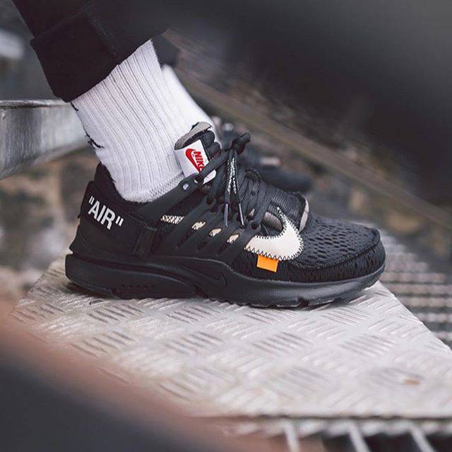 prestos white and black