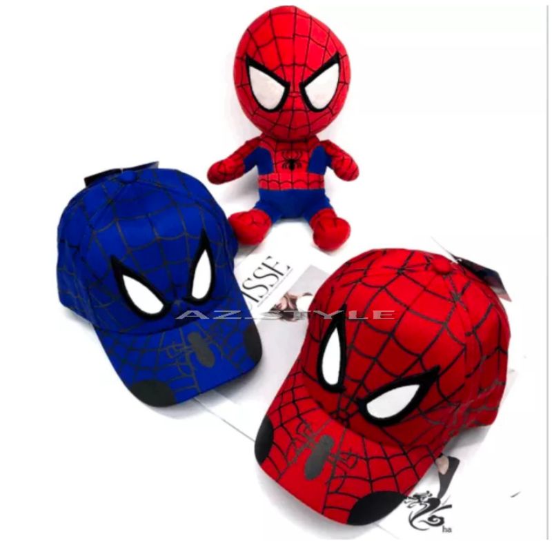 Topi Anak Spiderman Premium / Topi Spiderman