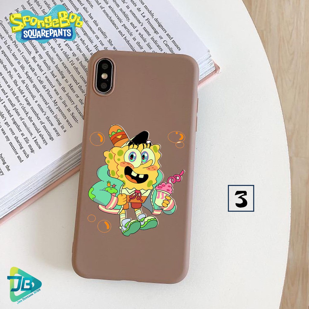 SOFTCASE SPONGEBOB VIVO Y91 Y17 Y12 Y15 Y93 Y95 Y81 Y83 Y71 Y53 V5 V7 Y30 Y50 V17 Y11 S1 PRO JB2989