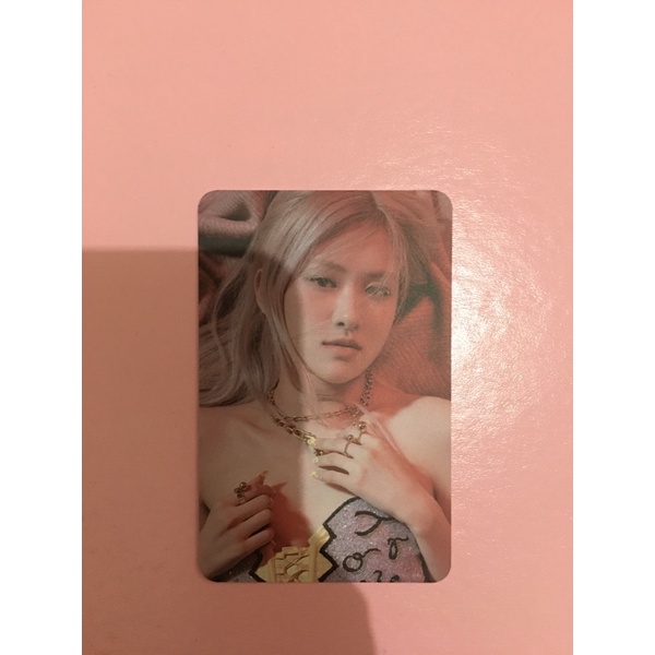PHOTOCARD ROSE -R- POB KTOWN
