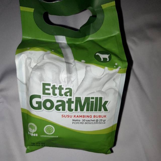 

Susu Kambing Bubuk (Etta Goat Milk) HALAL