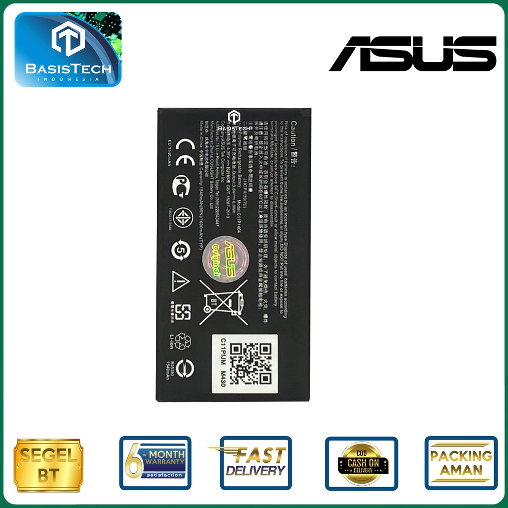 BATERAI ASUS ZENFONE 4 - T00E T001  - ZENFONE GO 4.5 - ZC451TG Z00SD - C11P1404 B11P1415 - ORI99