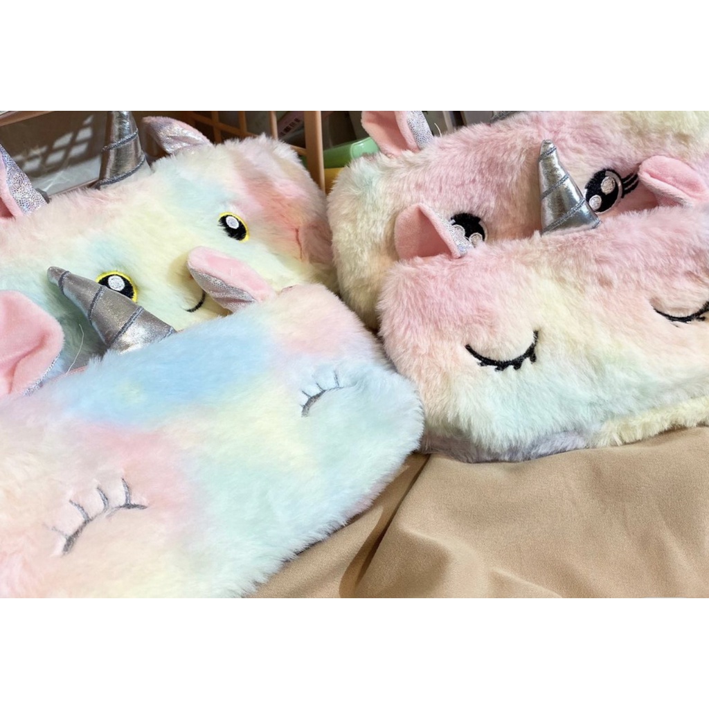 

Pencil Case Bulu Seleting Unicorn