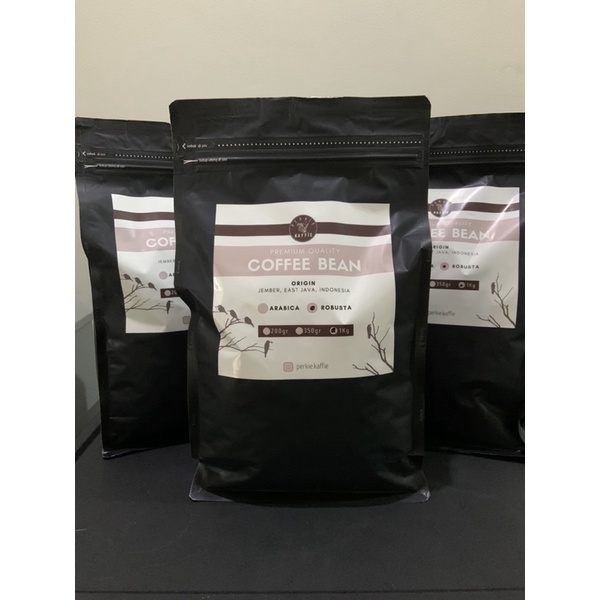 

Biji Kopi Premium Robusta - Arabica Jember PERKIE KAFFIE
