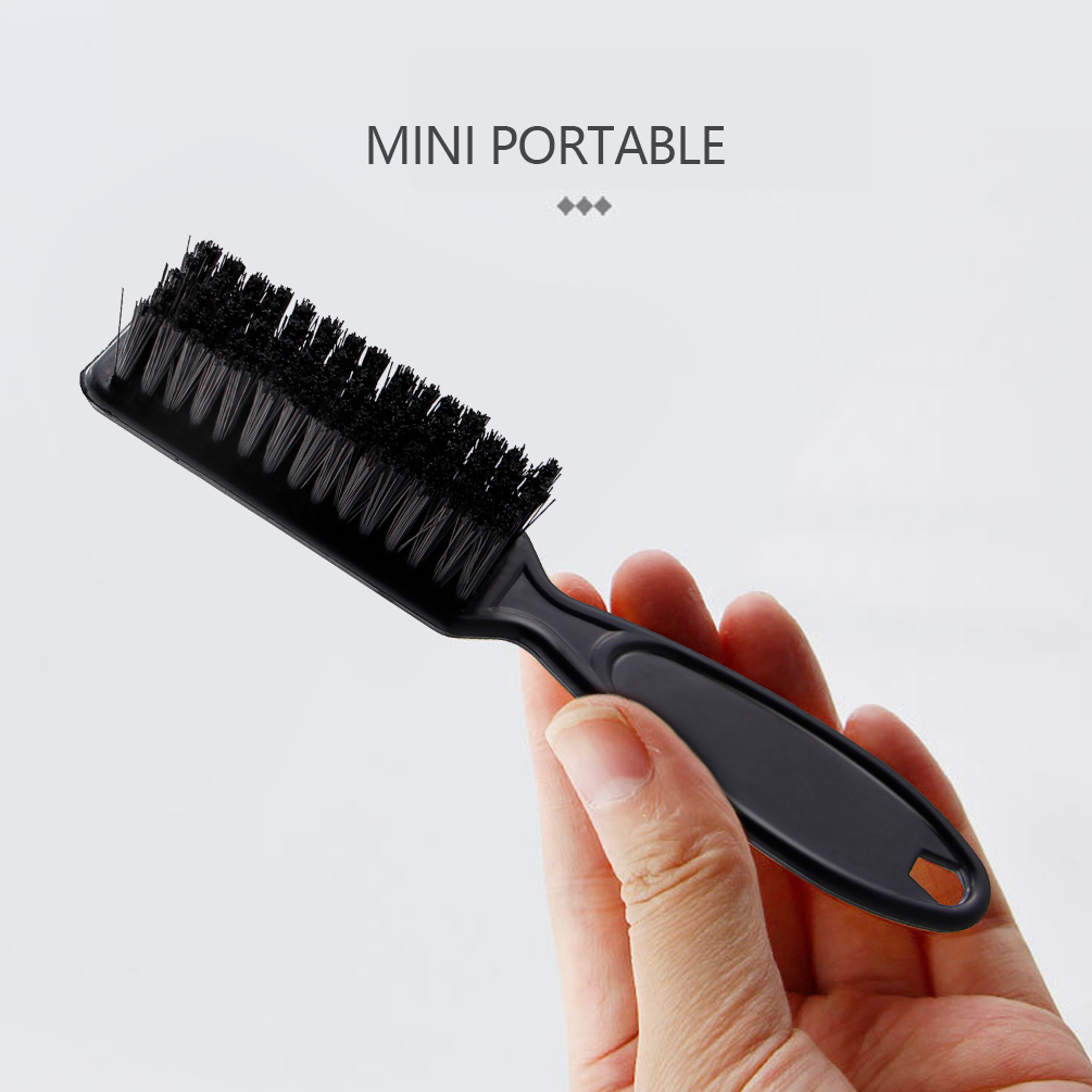 【READY】Scissors Cleaning Brush Barber Shop Skin Fade Vintage Oil Head Shape Carving Fade Brush Comb