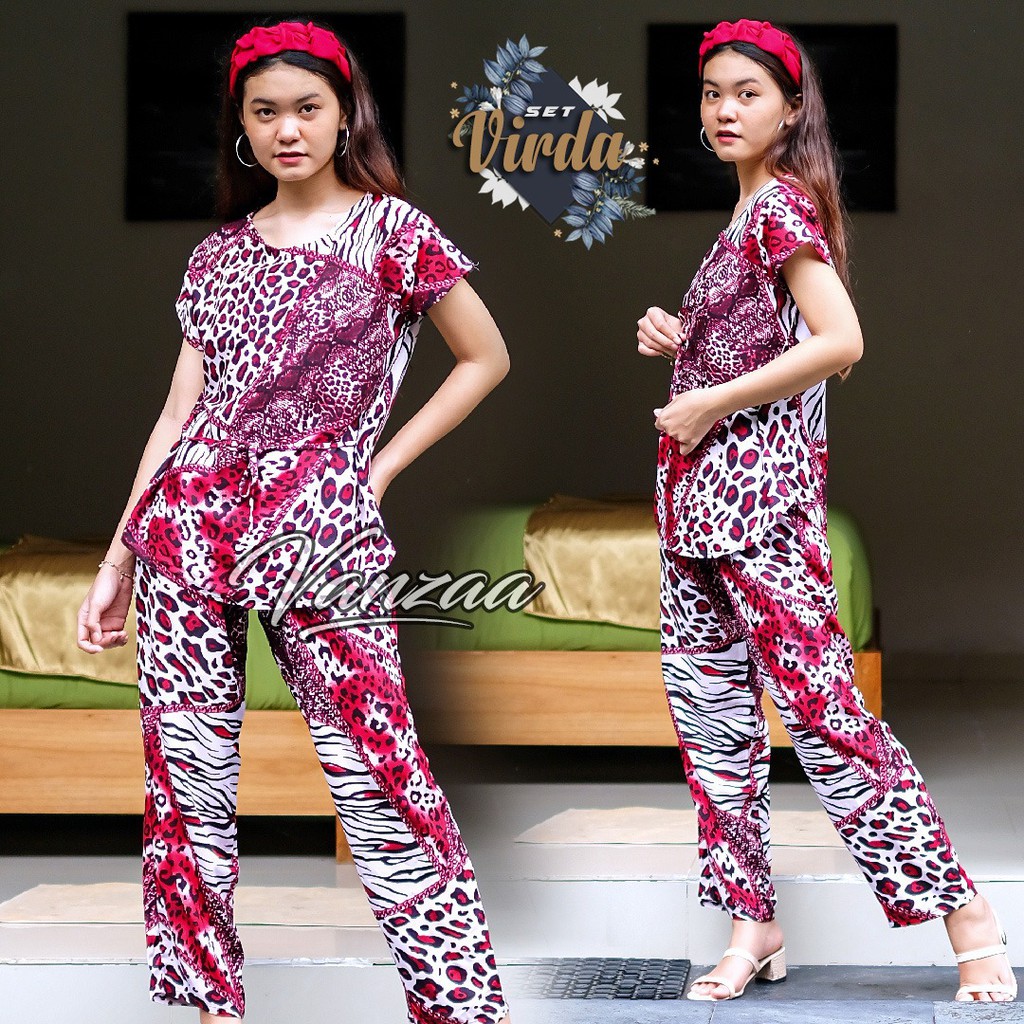 BAJU TIDUR WANITA SET PANJANG © VANZAA BALI 2022