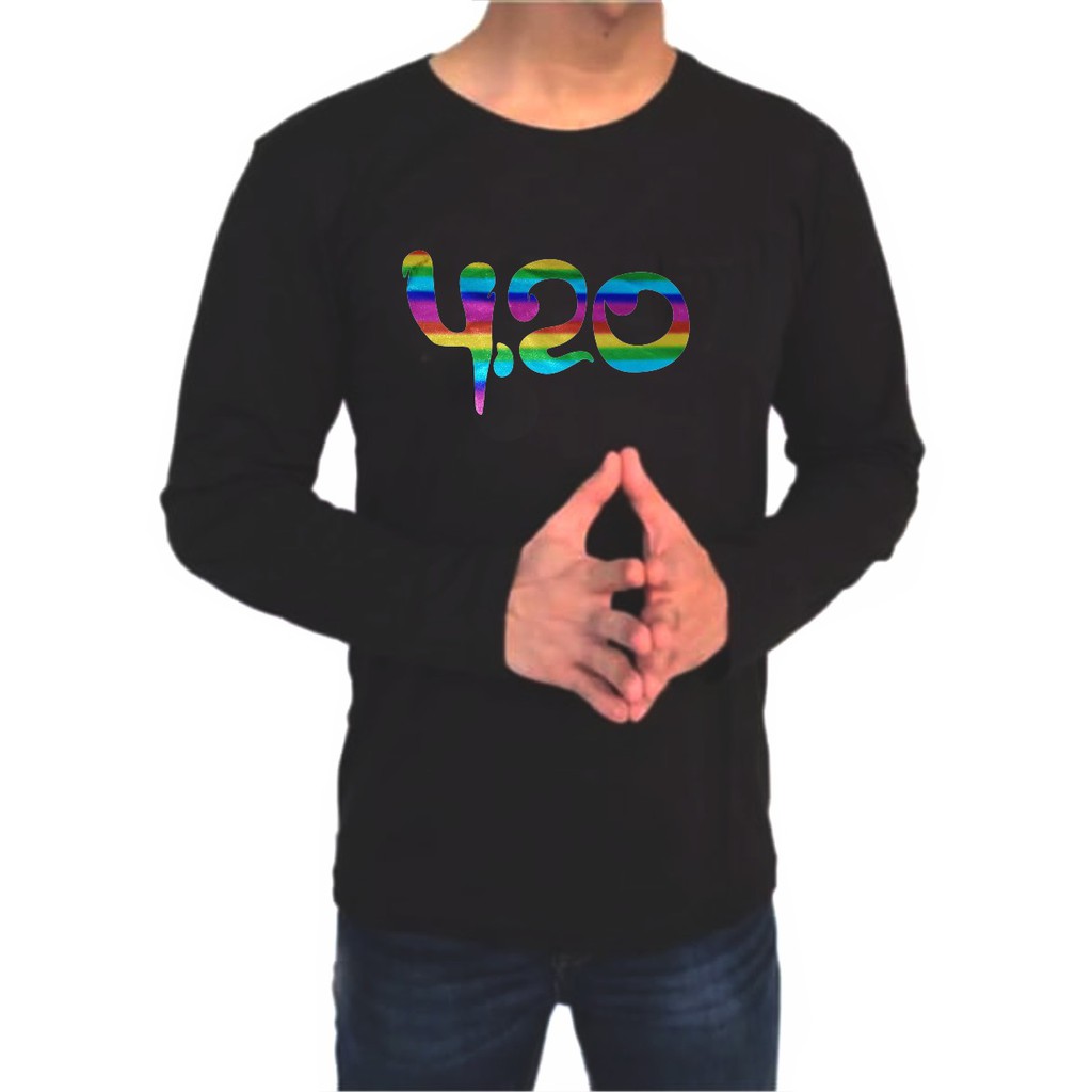 Kaos T-Shirt Distro / Kaos Pria Lengan Panjang / Kaos T-Shirt Pria 420