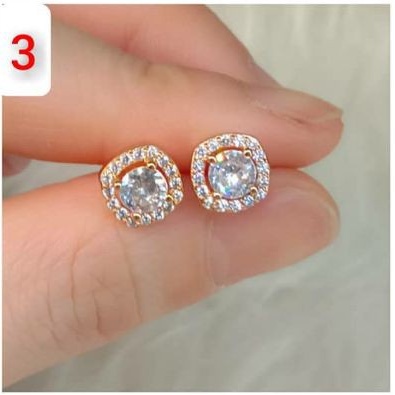 Grosir (SSC) Anting Titanium Anti Karat, Perhiasan Wanita. Giwang Titanium, Anting anting wanita,