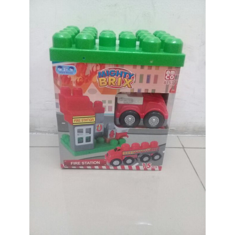 Emco mighty brix fire station