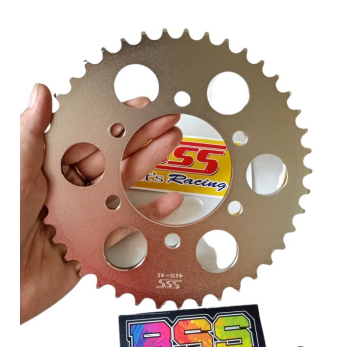 Gir / Gear Belakang SSS 428  415 Kawasaki Ninja RR, Ninja R/ Gir Belakang Sss 415 Ninja