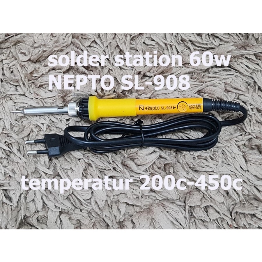 SOLDER 60W temperatur 200c-450c station soldering iron