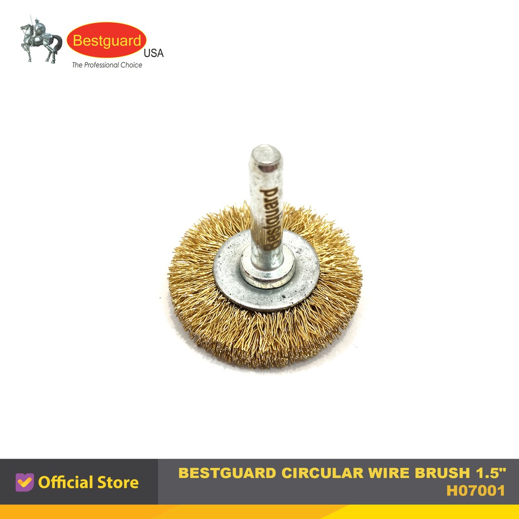 Bestguard Sikat Piring Wheel Brush 1/5"