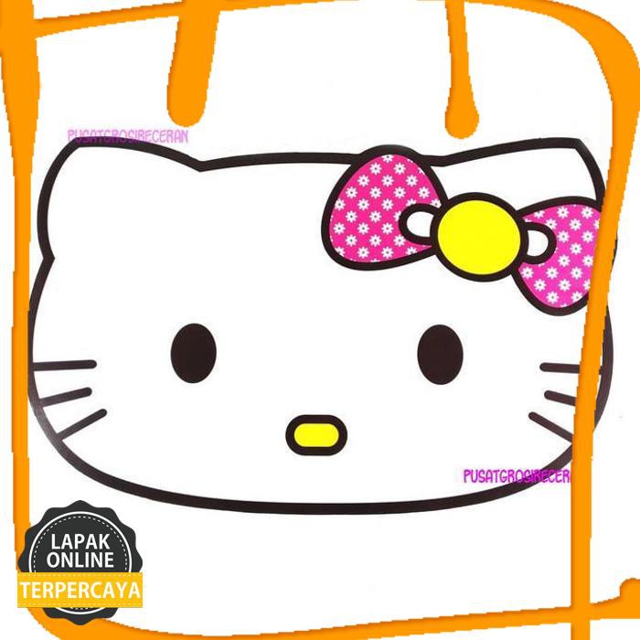Terbaru Meja Lipat Karakter Hello Kitty Putih (Bahan Multipleks) Jaminan Mutu