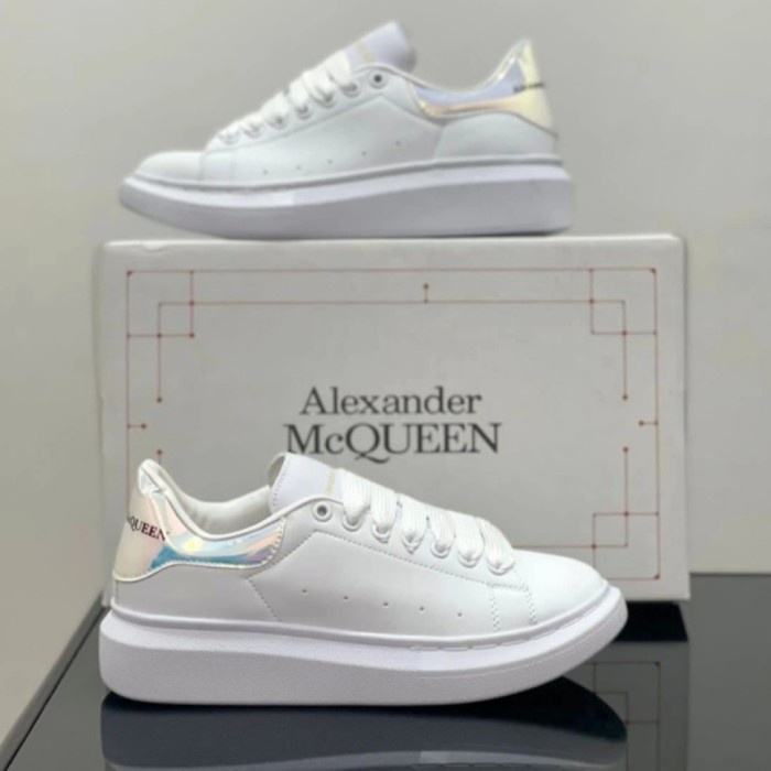 white and silver mcqueens