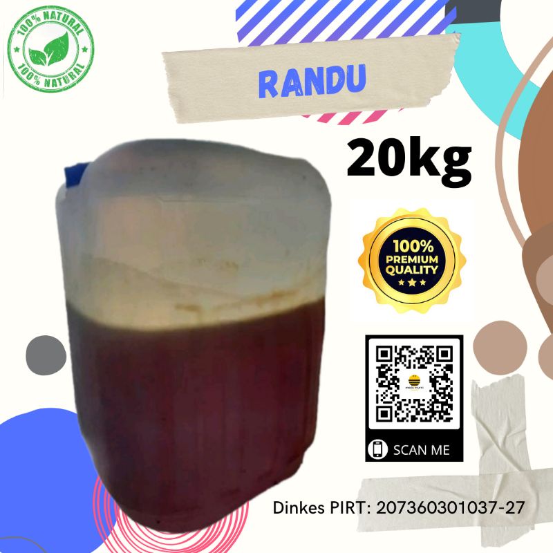 randu pure natural honey 20kg