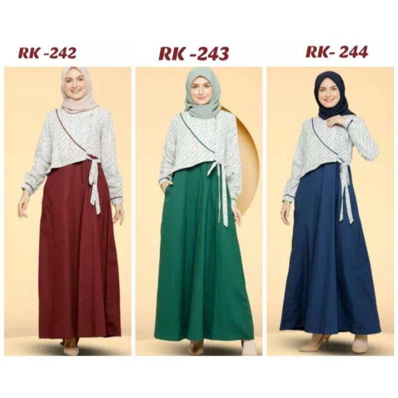 Gamis Katun Rauna
