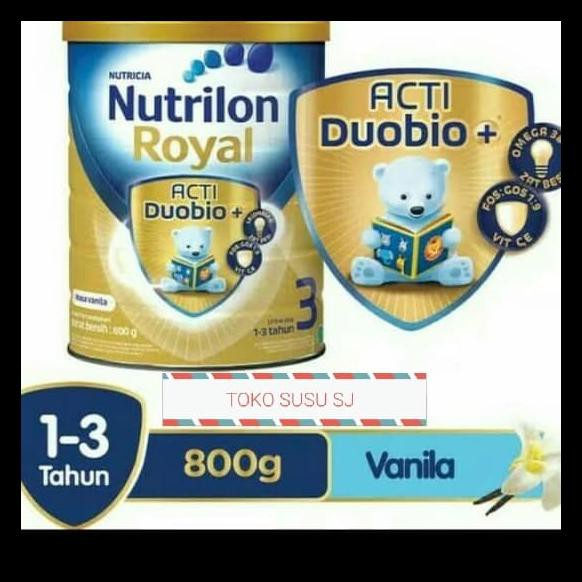 

PROMO NUTRILON ROYAL 3 VANILA ACTI DUOBIO 800 gram
