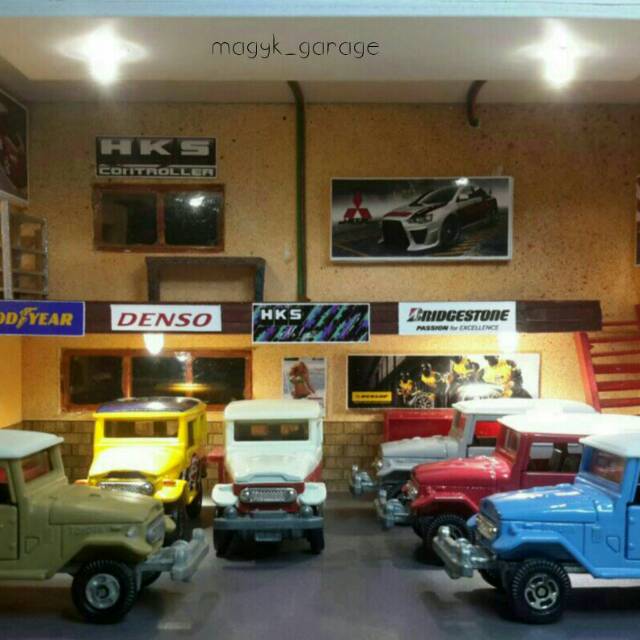 Diorama bengkel