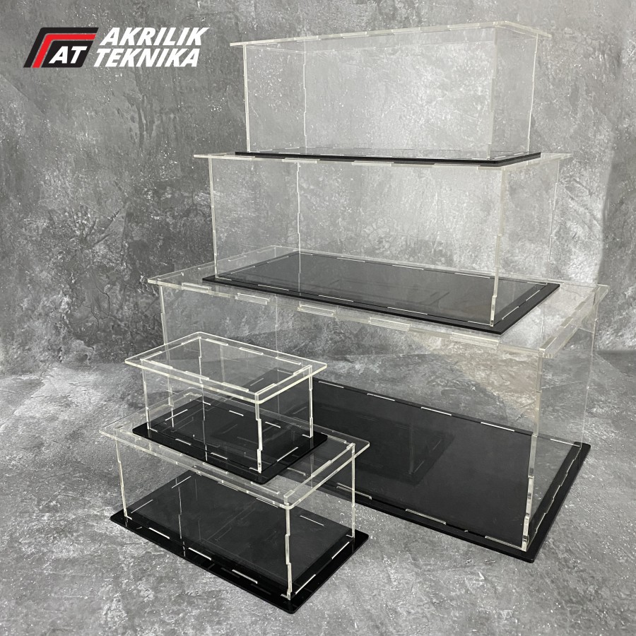 Box Display / Diecast Akrilik Scala 1: 24 35*7*10 3pcs