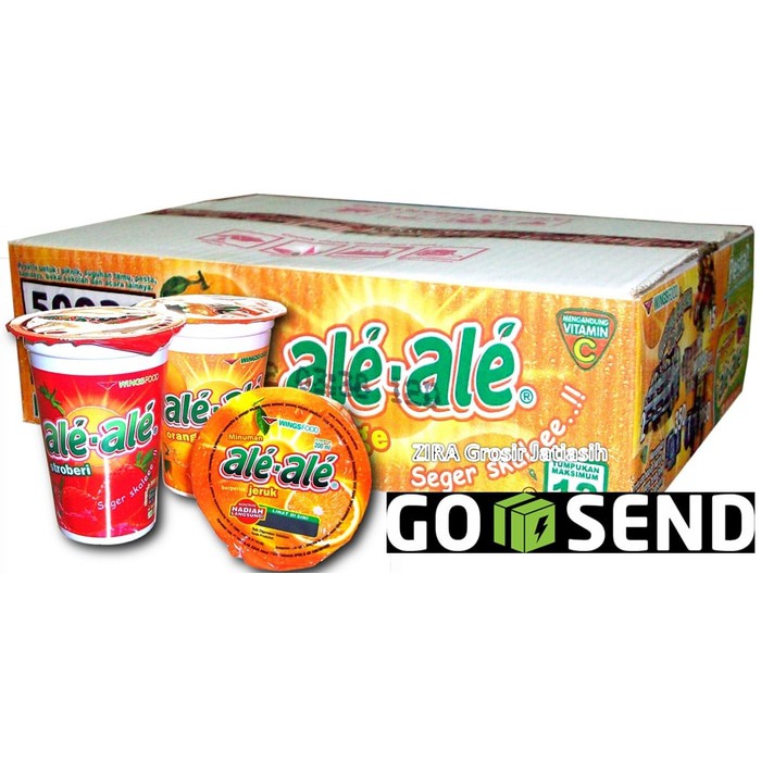 

Ale Ale Gelas 220 ML (Gosend/Gojek Only)