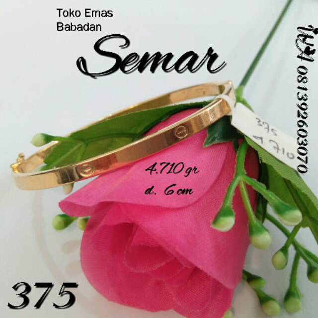 Gelang Oval Cartier