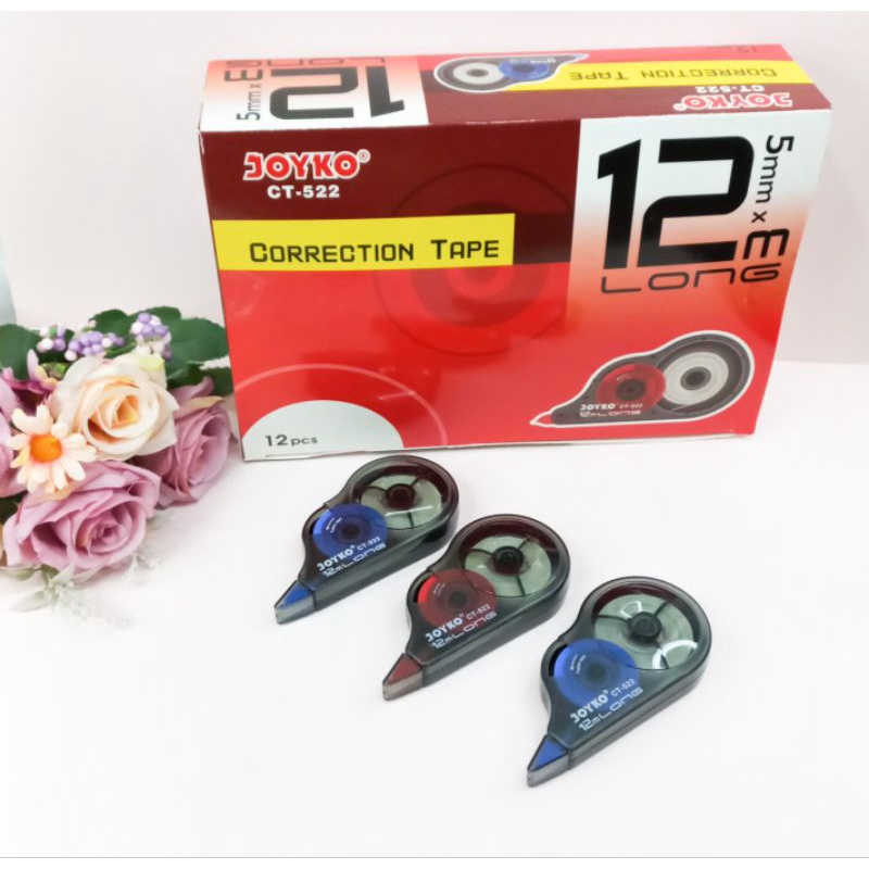 Correction Tape Joyko Pita Koreksi Joyko Ct-552 Isi 1Pcs