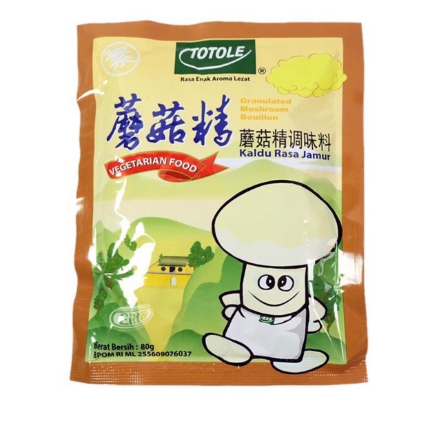 

Totole kaldu rasa jamur 80gr exp 2026